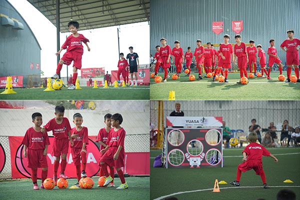 ยัวซ่า แบตเตอรี่ เปิดโครงการ YUASA FOOTBALL INSPIRATION 2025 สนามแรก ชวน โค้ชโย่ง ควง โจนาธาร ติวเข้มศาสตร์ลูกหนังเยาวชนสมุทรสาคร