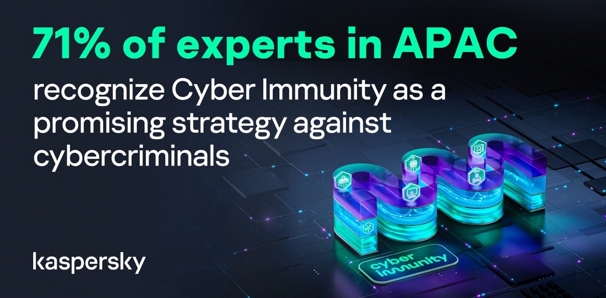 Cyber Immunity recognized by 71% of experts in APAC as a promising strategy against cybercriminals