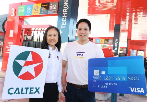 คาลเท็กซ์ จับมือ วีซ่า นำร่องเปิดให้บริการระบบชำระเงินแบบคอนแทคเลส ครั้งแรกในไทย แตะ เพื่อจ่าย รวดเร็วทันใจ
