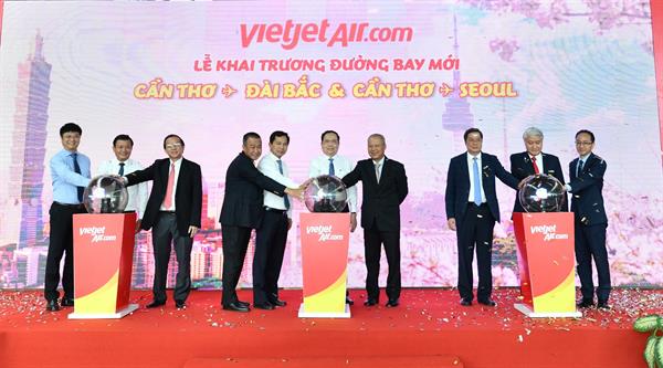 Vietjet further expands its international network with the launch new direct routes linking Vietnam with Japan, Seoul and Taipei