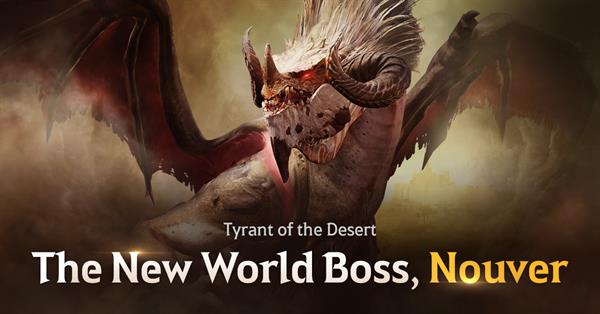 New Menacing World Boss Nouver Unleashed in Black Desert Mobile