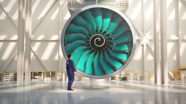 โรลส์-รอยซ์เริ่มผลิตใบพัดเครื่องบินขนาดใหญ่ที่สุดในโลก ทำจากวัสดุคอมโพสิต เพื่อใช้กับเครื่องยนต์ UltraFan(R)