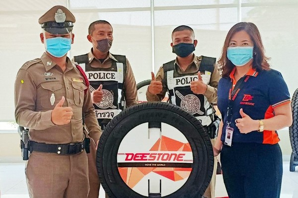 ยางล้อ DEESTONE ร่วมสร้างความปลอดภัยให้กับสังคมไทย