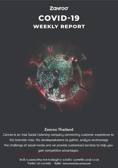 ดาวน์โหลดรายงานการพูดถึงเชื้อไวรัส Covid-19 ประจำวันที่ 6 เมษายน 12 เมษายน จาก Zanroo ได้ฟรี!
