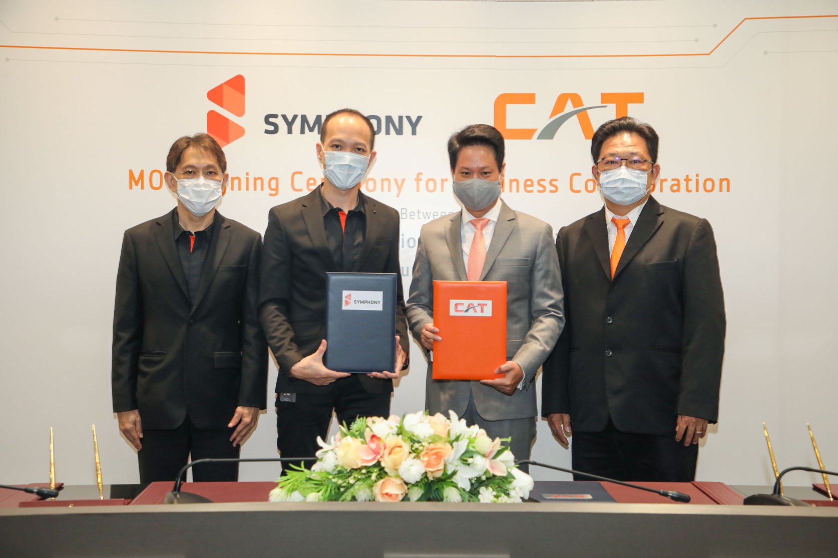 CAT จับมือ SYMPHONY ร่วมให้บริการโทรคมนาคม รองรับการใช้งานในไทยและอาเซียนสู่ยุคดิจิทัล