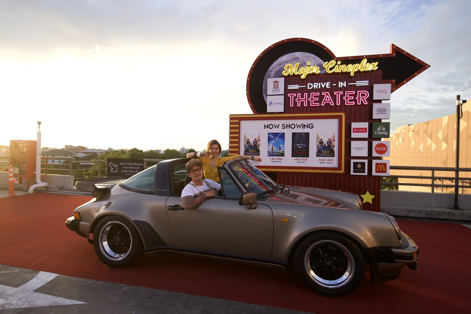 เมเจอร์ ร่วมกับ แอร์เพย์ จัดงาน Major Cineplex Drive-In Theater @CentralFestival EastVille ครั้งแรกในประเทศไทย! กับงาน Drive-In Theater