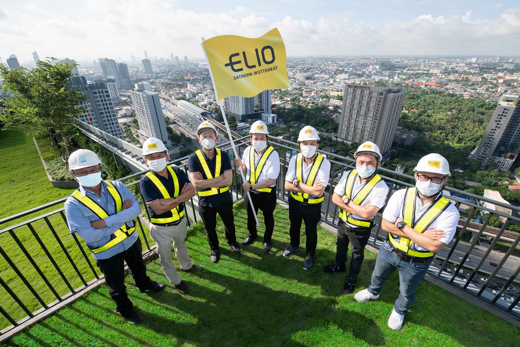 ภาพข่าว: อนันดาฯ ตรวจคุณภาพงานก่อสร้าง โครงการ เอลลิโอ สาทร-วุฒากาศ