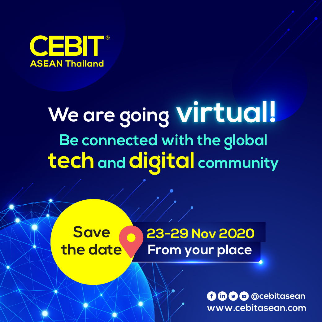 CEBIT ASEAN Thailand 2020 Goes Virtual