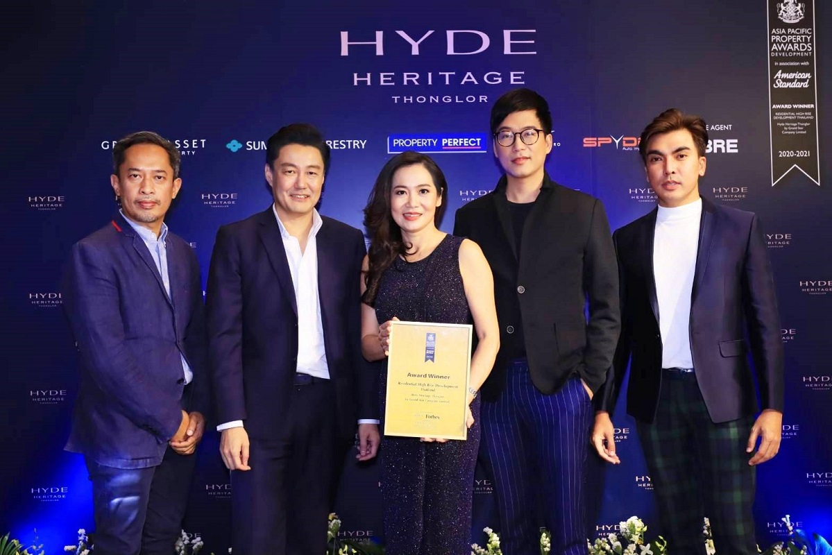 HYDE Heritage Thonglor คว้ารางวัล AWARD WINNER สุดยอดโครงการที่พักอาศัย จากเวทีระดับโลก International Property Awards 2020,