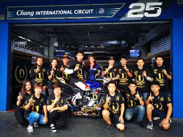 ค่าย SPU นักบิดฝีมือดี! ผงาดคว้าแชมป์ประเทศไทย จักรยายนต์ทางเรียบ 1000 cc (ST-1)