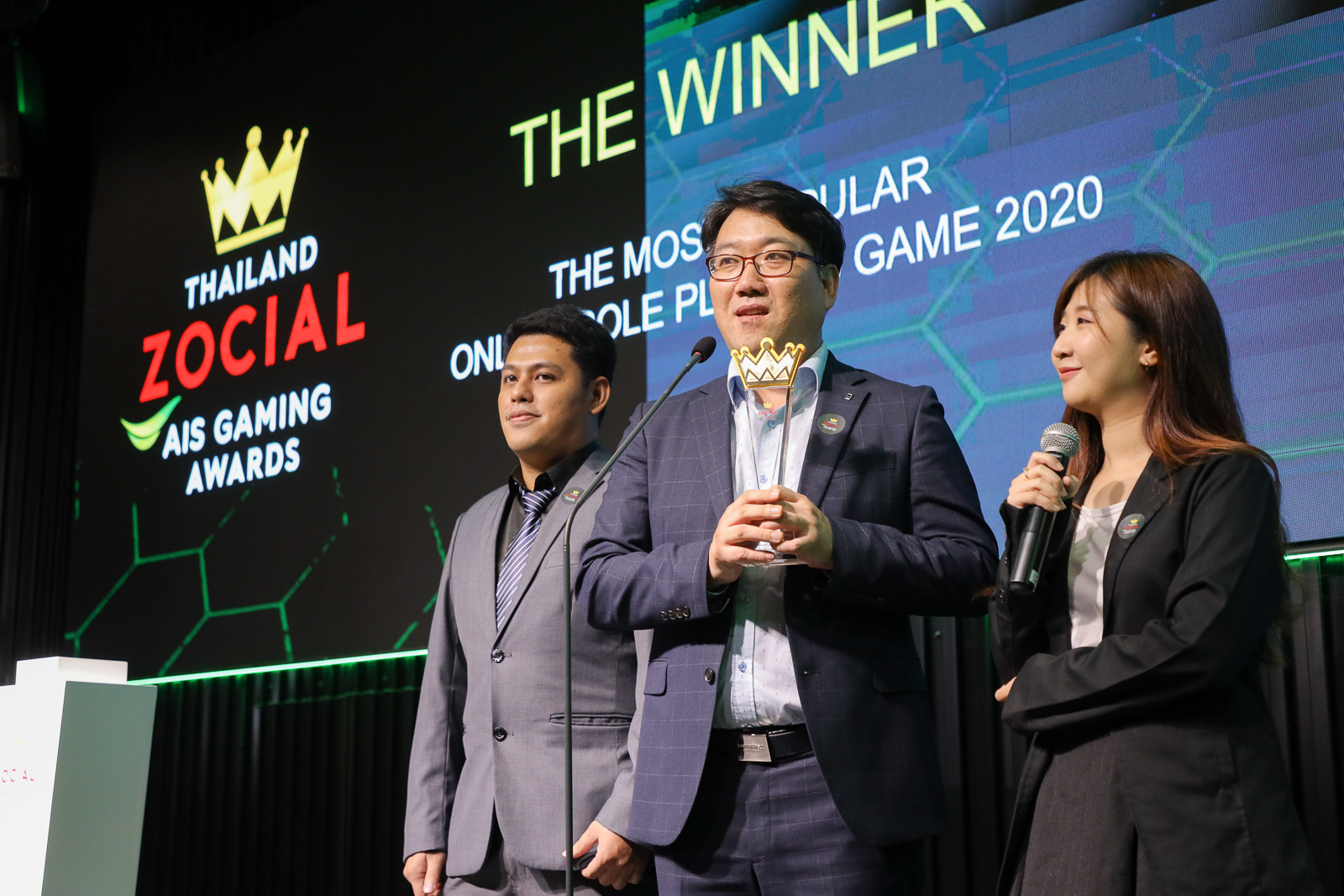 กราวิตี้ เกม เทค ครองใจเกมเมอร์ คว้ารางวัล The Most Popular Game Publisher ในงาน Thailand Zocial AIS Gaming Awards 2020