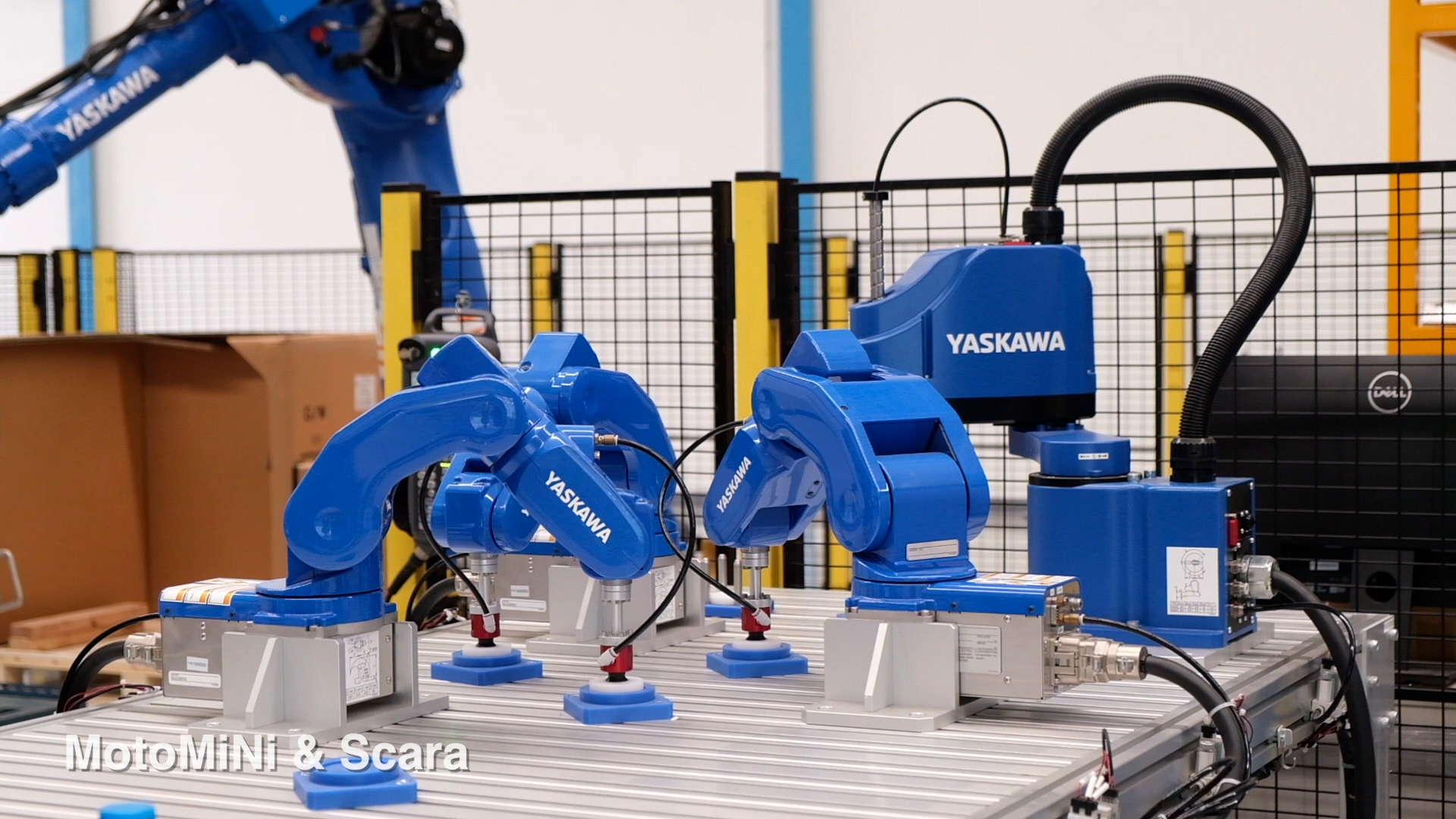 YASKAWA Open House Robot Arc and Spot Welding Application for Factory Automation