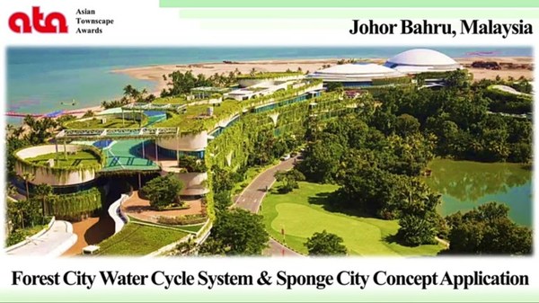Country Garden Forest City once again bagged the 2020 Asian Townscape Jury's Award